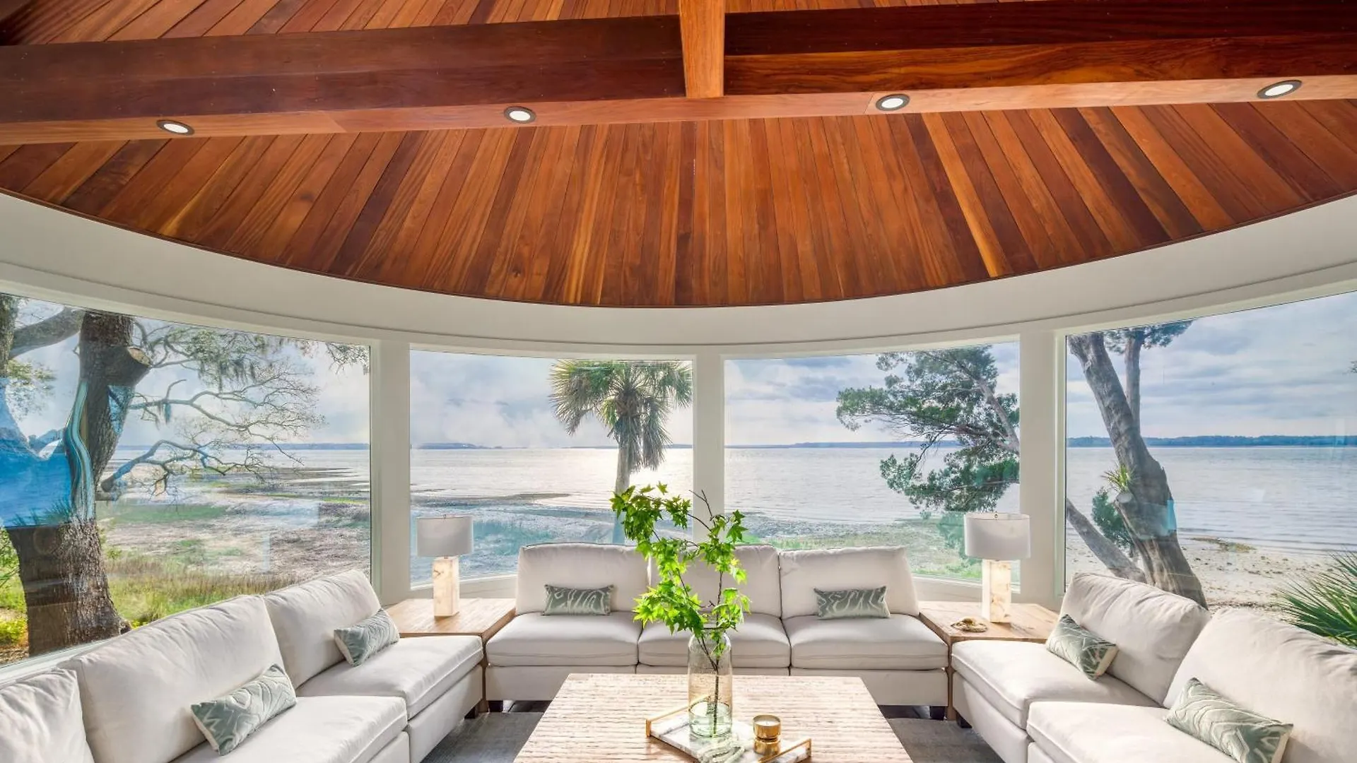 빌라 Buck Island By Avantstay Exclusive Private Island Sleeps 26 Pool Hot Tub Views 힐튼 헤드 아일랜드
